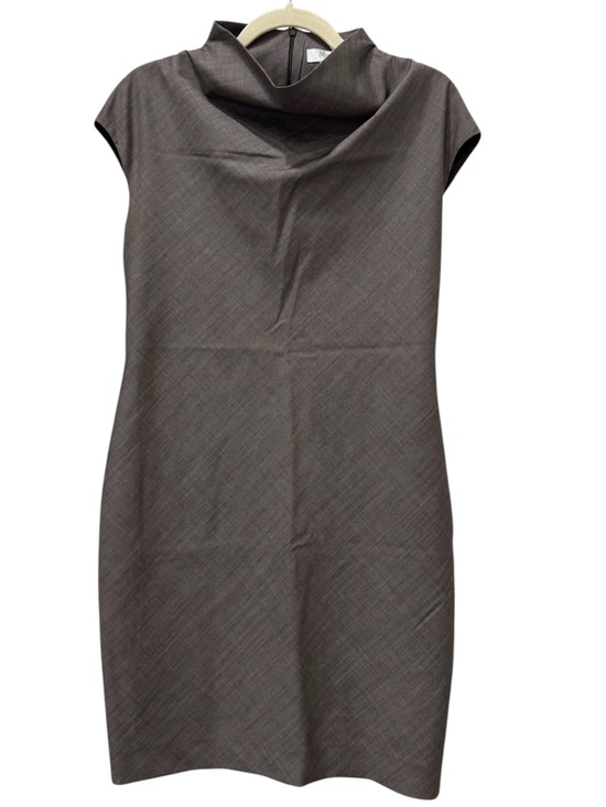 MaxMara Dresses & Skirts - Max Mara Taupe Wool Blend High Neck Sheath Dress no Sz tag est Sz 6 or 8